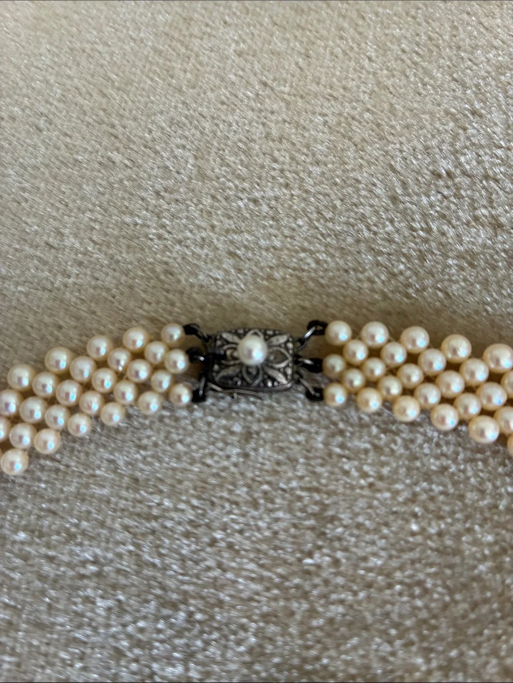 Mikimoto Akoya Multi-Strand Pearl Necklace